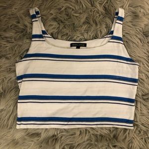 Striped Crop Top